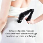 Curved Head Electric Fascia Gun BX940 – Multi-Functional Massager for Neck, Waist, Back & Legs - Image 4