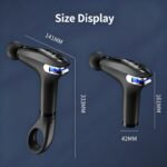 HB-005 Extended Handle Fascia Gun – LED Display, Deep Impact Massager with Detachable Handle - Image 2