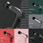 Mini Smart Variable Speed Vibration Electric Muscle Massage Gun – PS 818 - Image 3