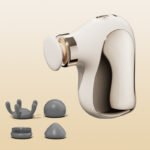 Mini Pocket Massage Gun HY F04 – Deep Muscle Relaxer for Neck, Shoulders, Back, Legs & Face - Image 2