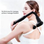 Curved Head Electric Fascia Gun BX940 – Multi-Functional Massager for Neck, Waist, Back & Legs - Image 3