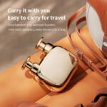 Mini Pocket Fascia Gun – Dual-Head Brushless Muscle Massager LC 011 - Image 3