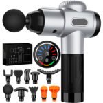EM26 10‑Head Electric Massage Gun – Portable, Powerful, Professional
